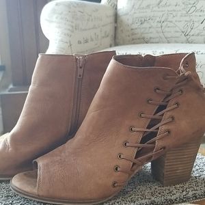 Lucky peep toe bootie